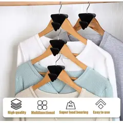 GENERICO - Gancho X18 Organizador De Perchas Closet Tendedero Ropa