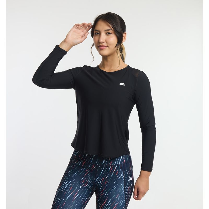 ELLESSE - POLERA MUJER ELLESSE RAQUEL NEGRO