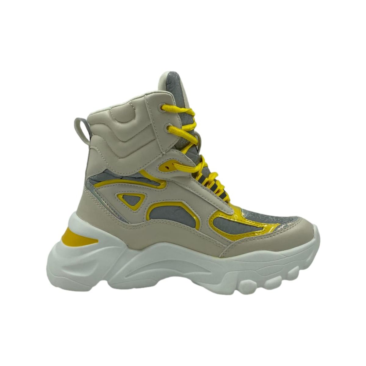 HERIEL - Zapatilla Beige Plataforma