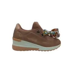 HERIEL - Zapatilla Rosa Cuña Mujer