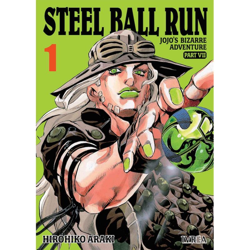 IVREA - Manga Jojo's Bizarre Adventure Parte 7: Steel Ball Run 01 Ivrea Argentina