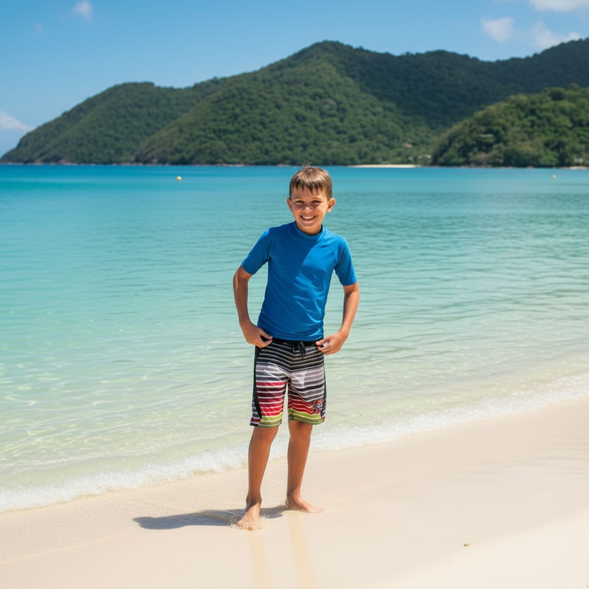 POZATINI - Short traje de baño Niño