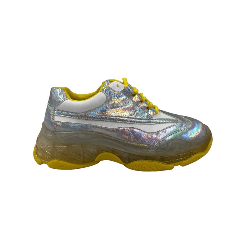 HERIEL - Zapatilla Amarilla Plataforma Mujer