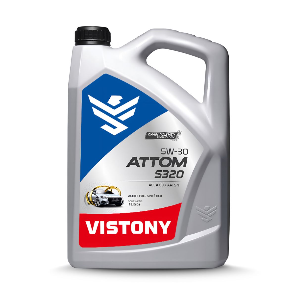VISTONY - Aceite 5w30 100% Sintetico ATTOM S320 5 Litros Vistony