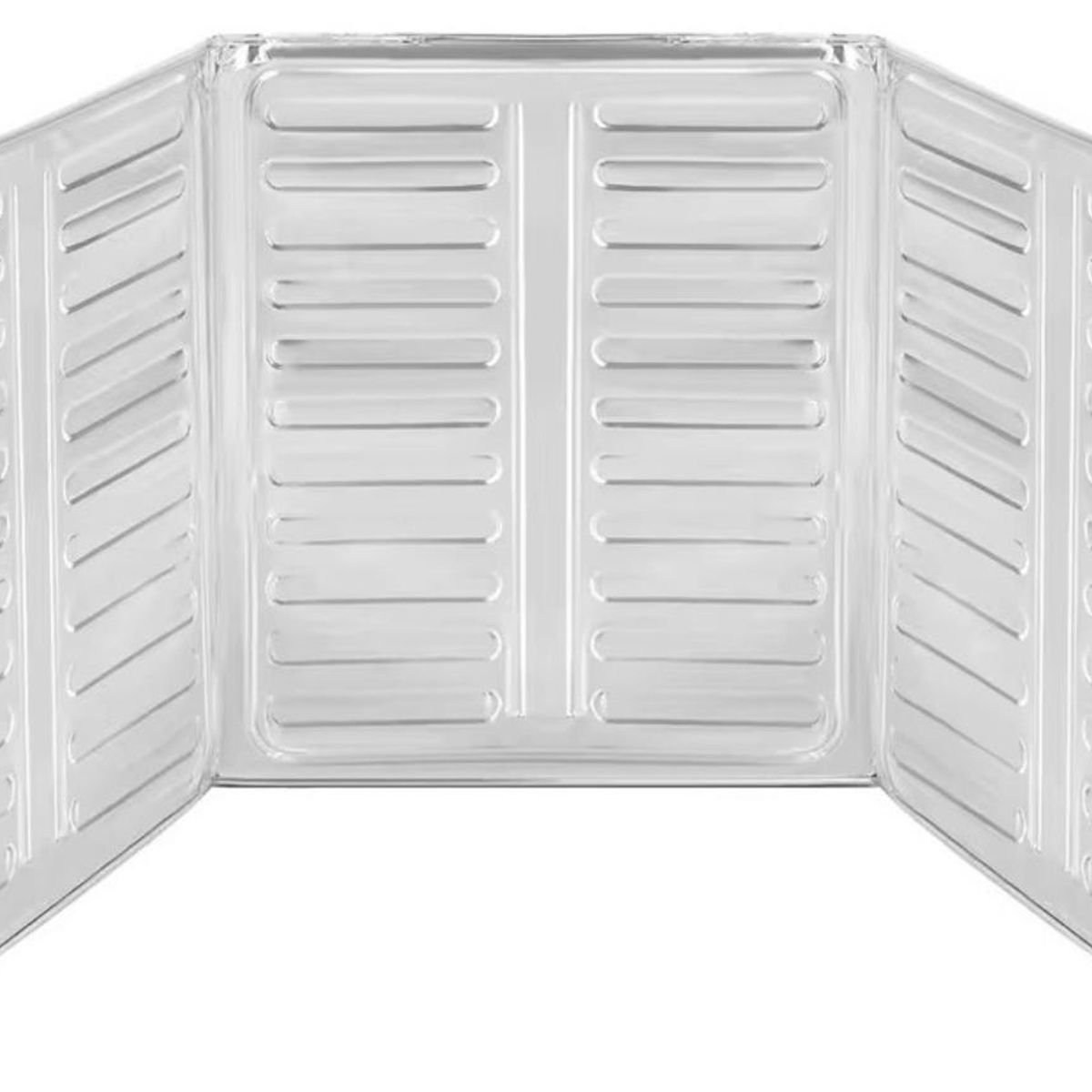 GENERICO - Protector Aluminio Anti Salpicaduras Aceite Viento