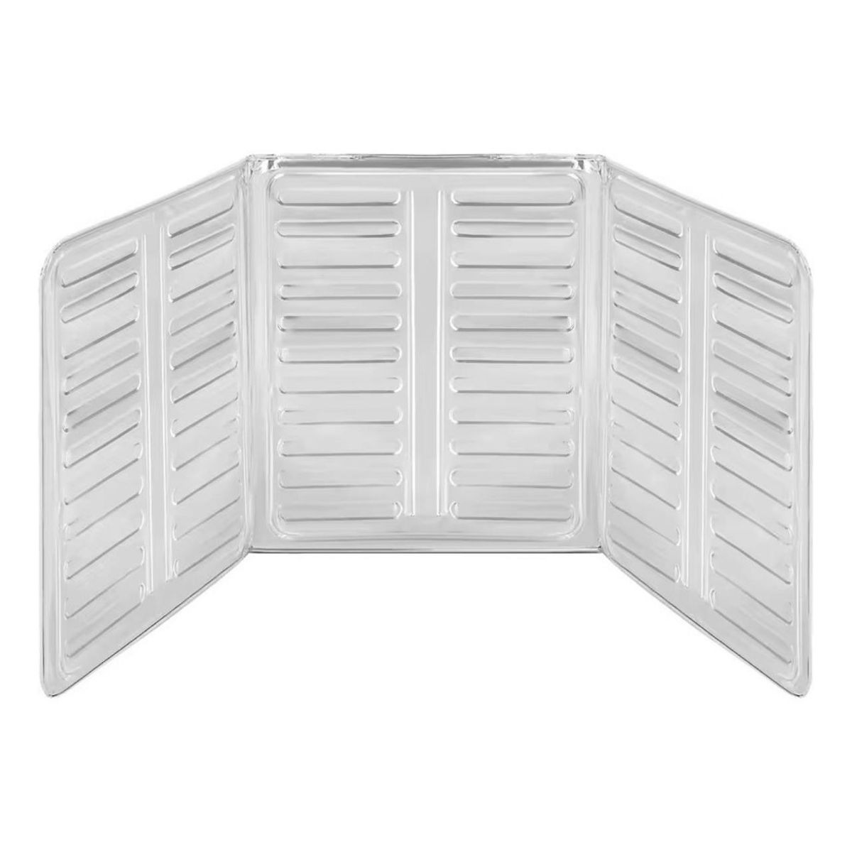 GENERICO - Protector Aluminio Anti Salpicaduras Aceite Viento