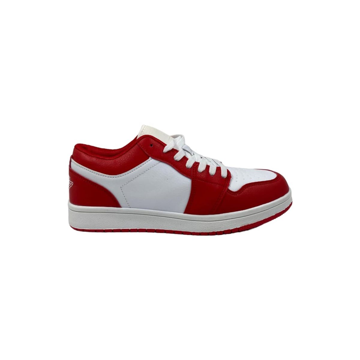 HERIEL - Zapatilla Roja y Blanco Hombre