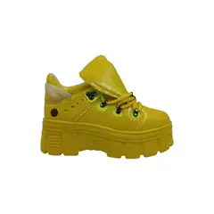 HERIEL - Zapatilla Amarilla Plataforma Mujer