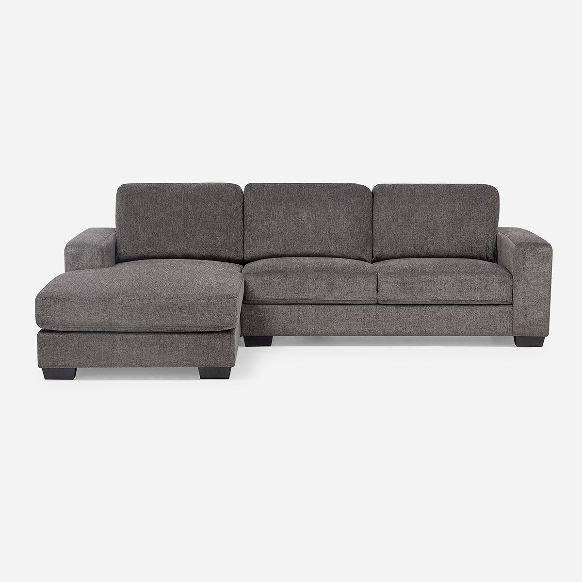 ROSEN - Sofá Seccional Sullivan Izquierdo Tela Gris