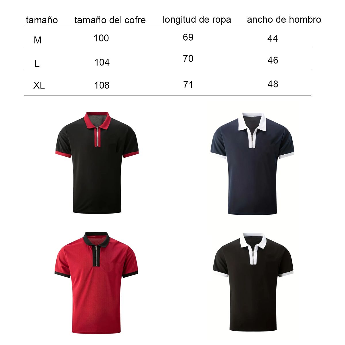 EDWINAYY - Polera Manga Corta Hombre Para Estampar Caballeros