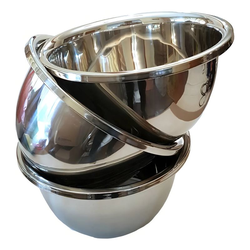 GENERICO - BOWL DE ACERO INOXIDABLE 30CM