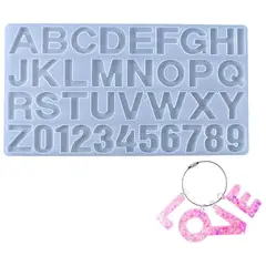 GENERICO - Moldes 36 Abecedario Transparente