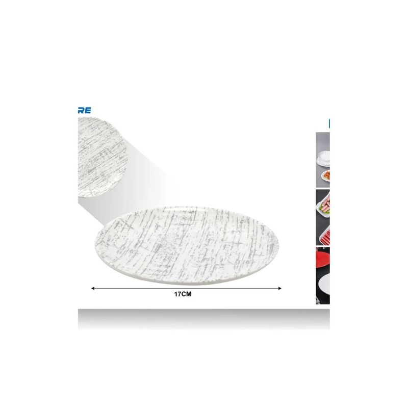 GENERICO - PLATO DE MELAMINA 7'' 17 CM