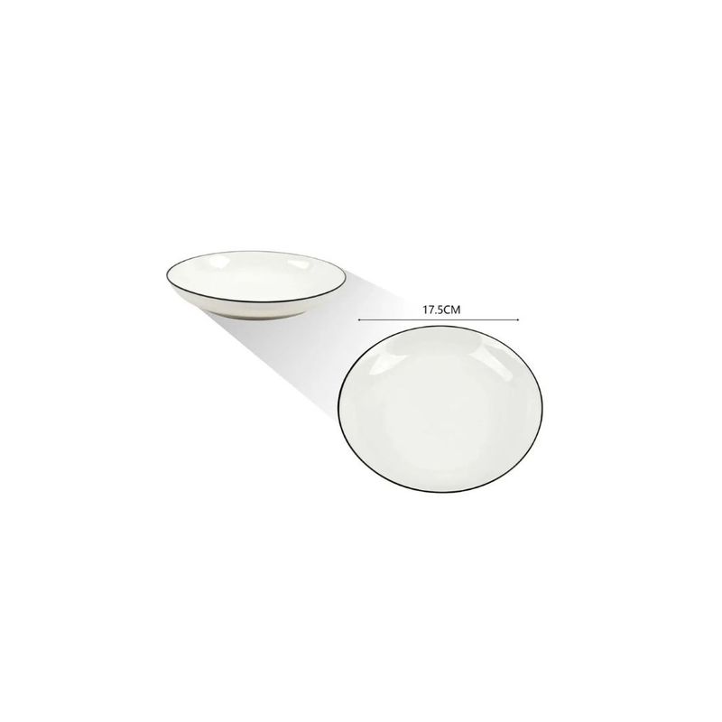 GENERICO - PLATO DE CERÁMICA 17CM 7″
