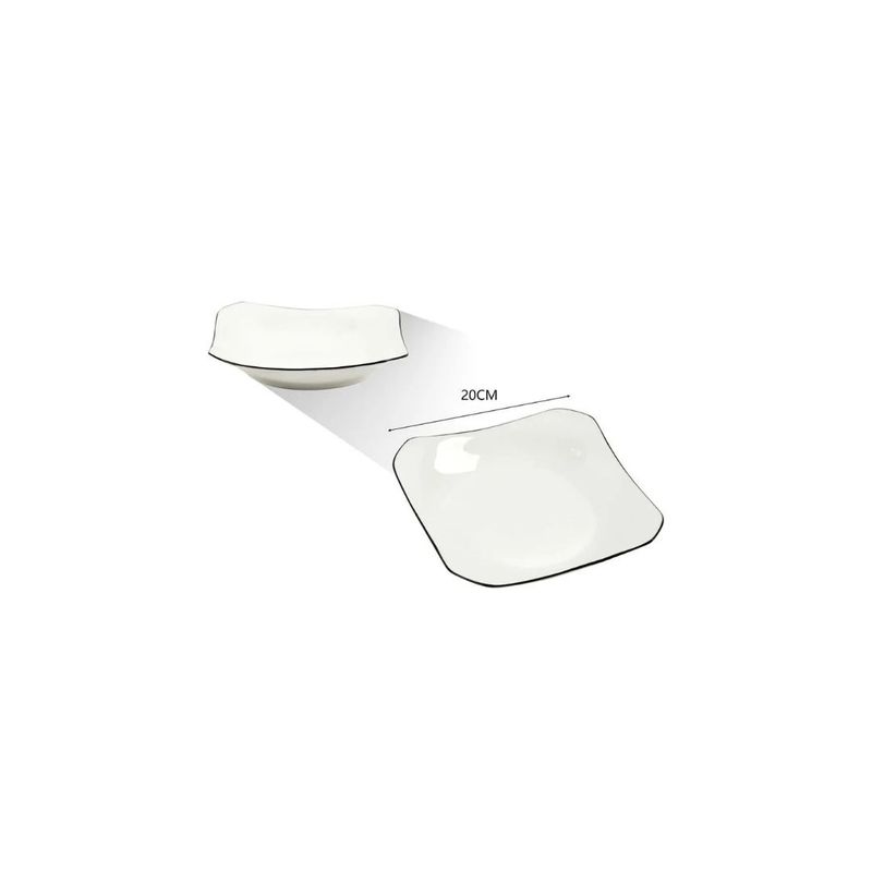 GENERICO - PLATO DE CERÁMICA 20CM 8″