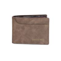 Billetera de hombre León café oscuro Paris