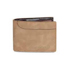 CARVEN - Billetera de hombre León café Paris
