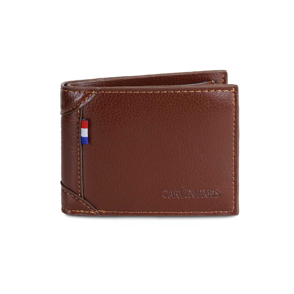 CARVEN - Billetera de hombre Agus café Carven Paris