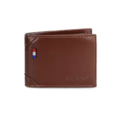 CARVEN - Billetera de hombre Agus café Paris