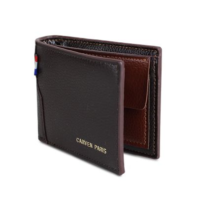 Imagen 2 del producto Billetera de hombre Matt café oscuro Paris