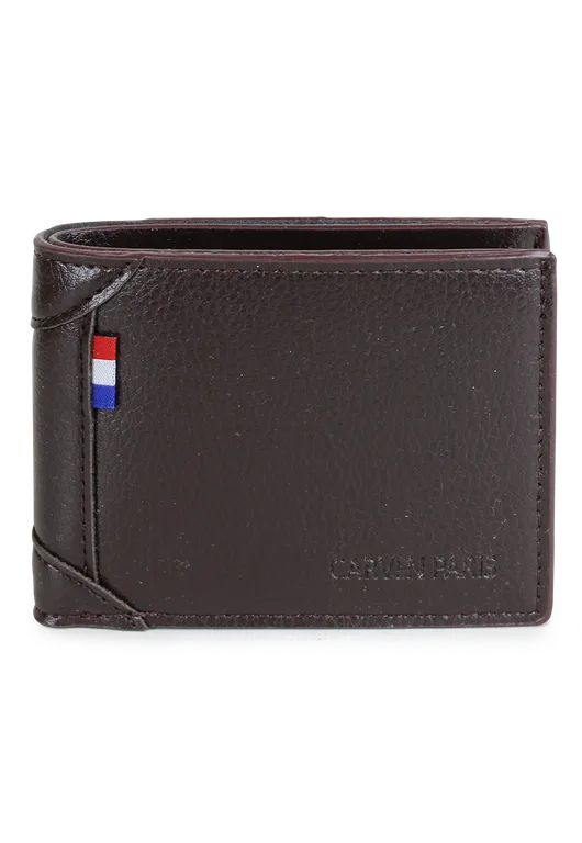 Billetera de hombre Agus cafe oscuro Paris Cafe TALLA UNICA