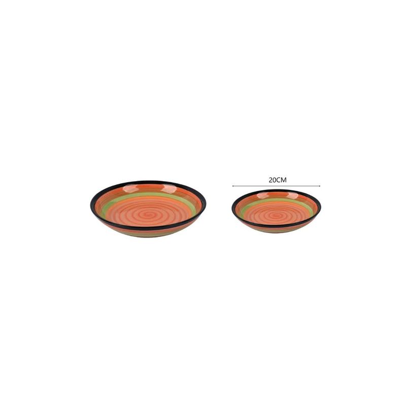 GENERICO - PLATO DE CERÁMICA 20CM 8″
