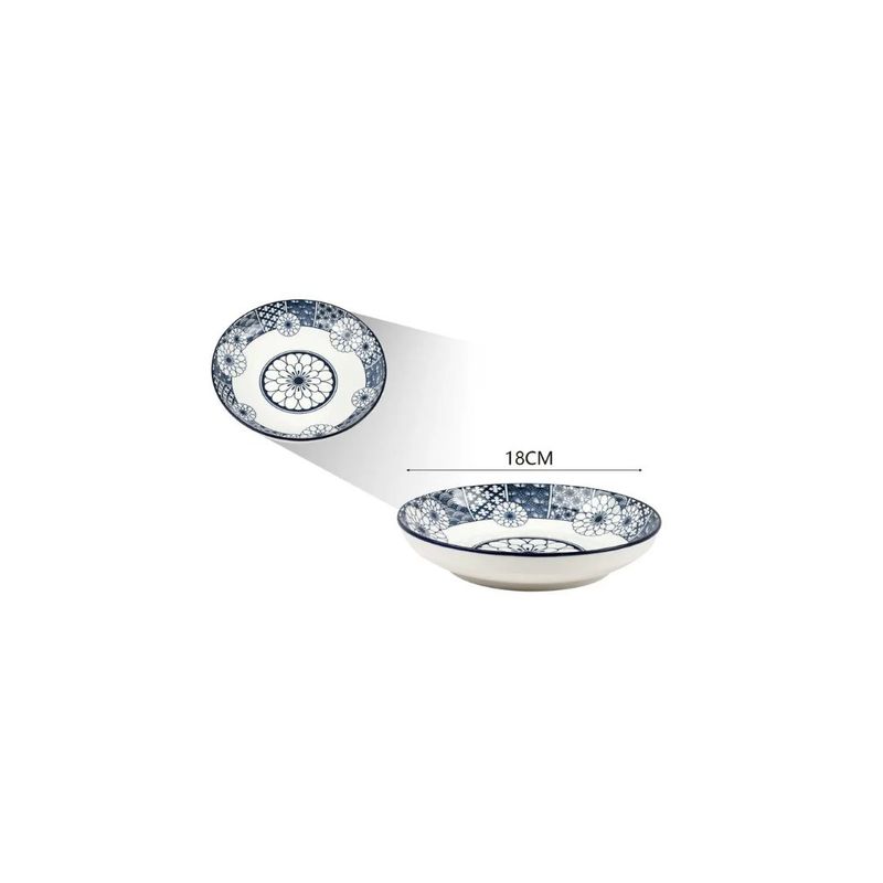 GENERICO - PLATO DE CERÁMICA 18CM 7″