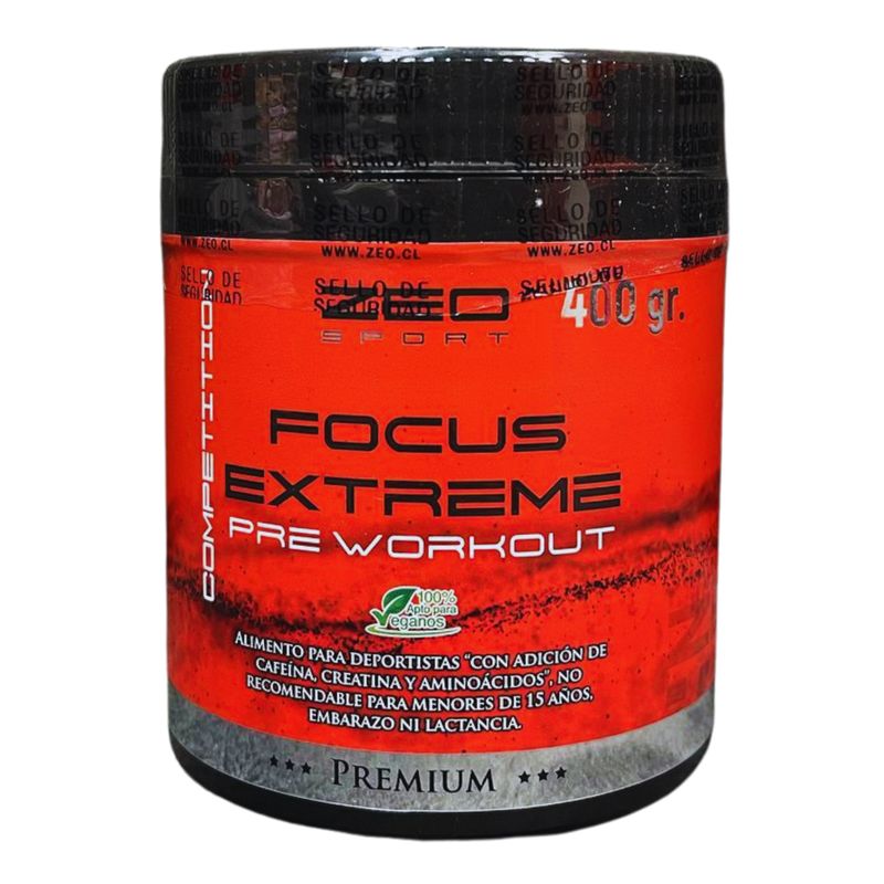 GENERICO - PRE ENTRENAMIENTO FOCUS EXTREME 400GR