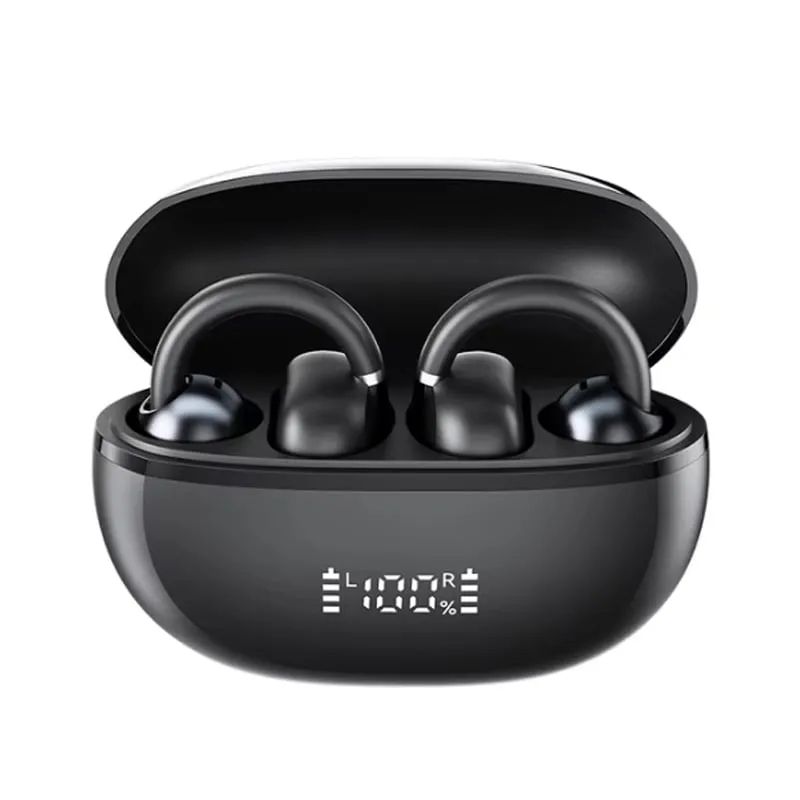 HAYLOU - HAYLOU auriculares AirFree TWS BT 54 batería de 24H-Negro