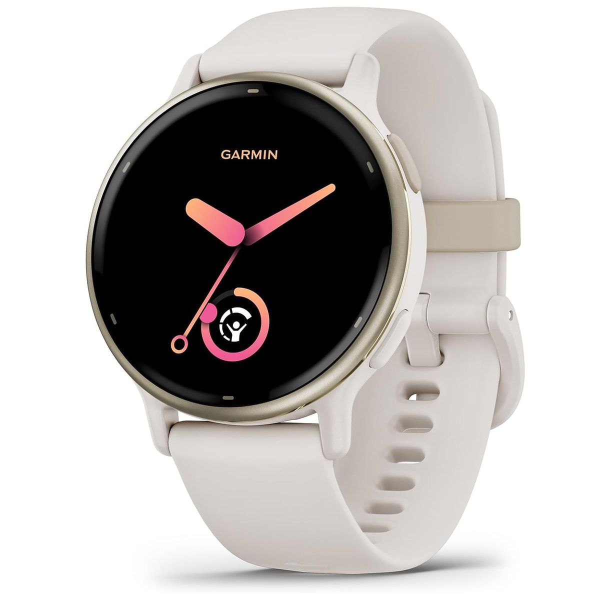 GARMIN - Garmin Vivoactive 5 Smartwatch - Ivory Cream Gold