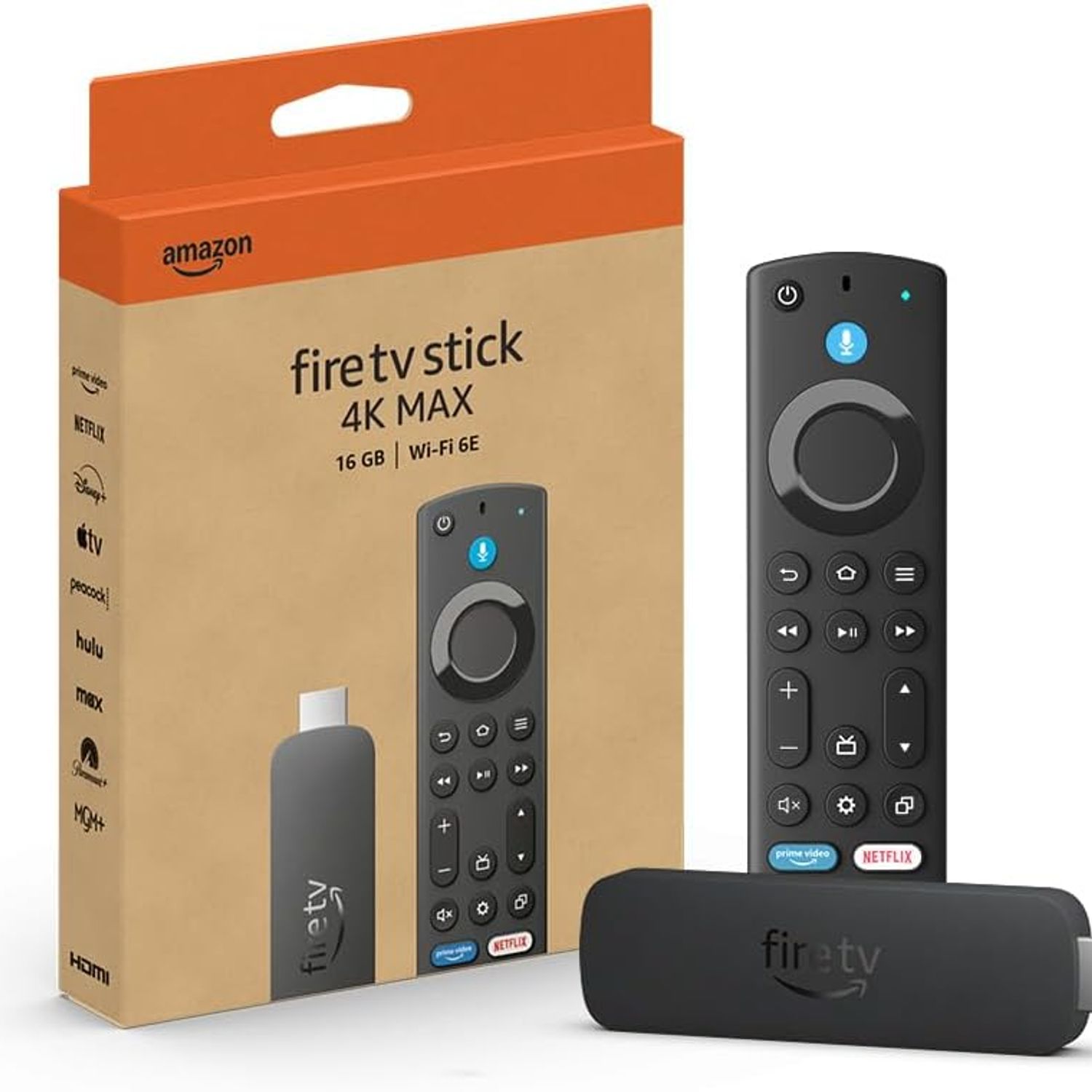 AMAZON Amazon Fire TV Stick 4K Max Streaming Device - 16GB (2nd