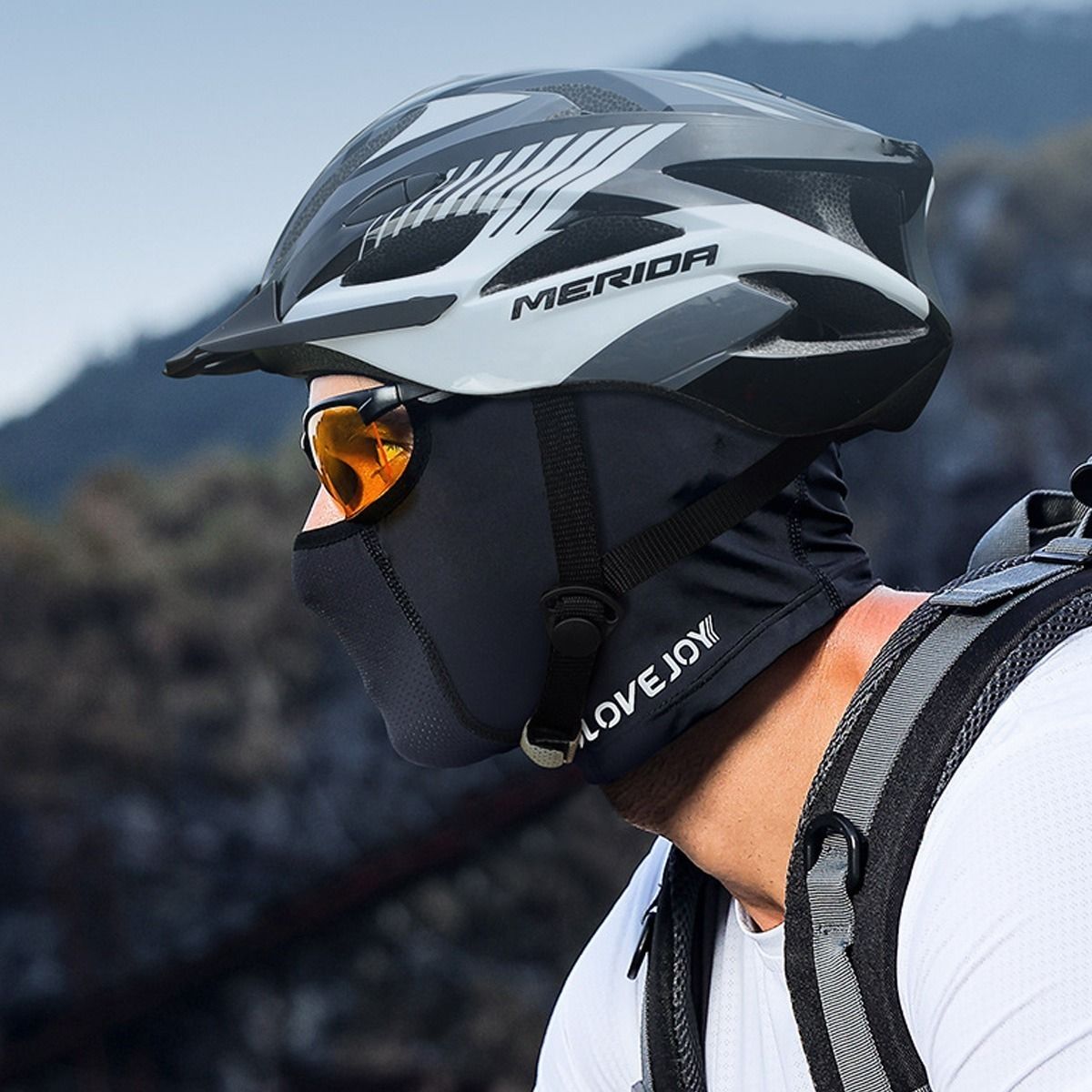 EDWINAYY - Balaclava Moto Trecking Ciclismo Protección Uv Toda La Cara