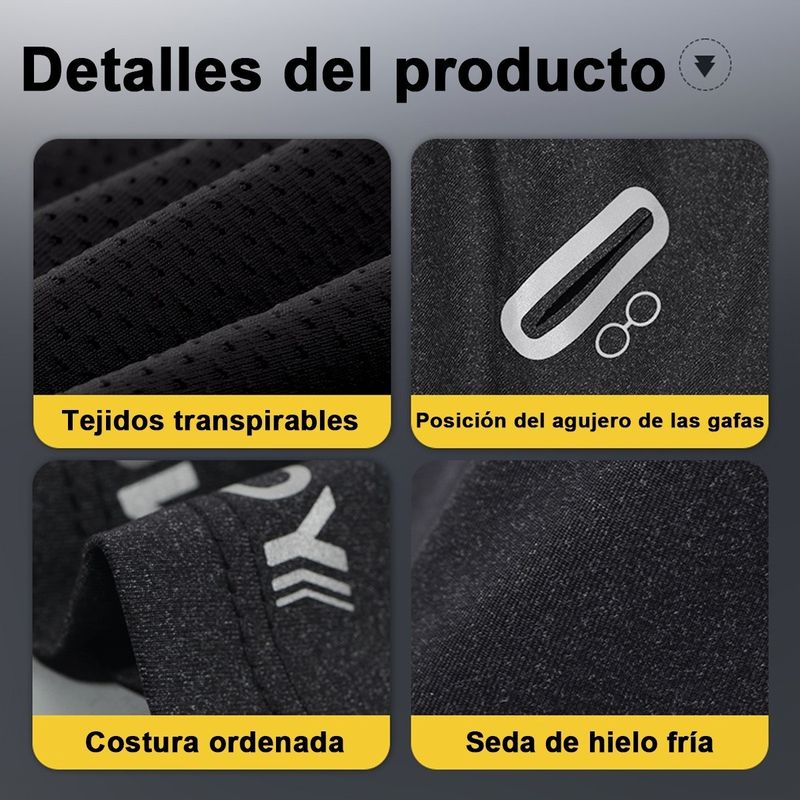 EDWINAYY - Balaclava Moto Trecking Ciclismo Protección Uv Toda La Cara