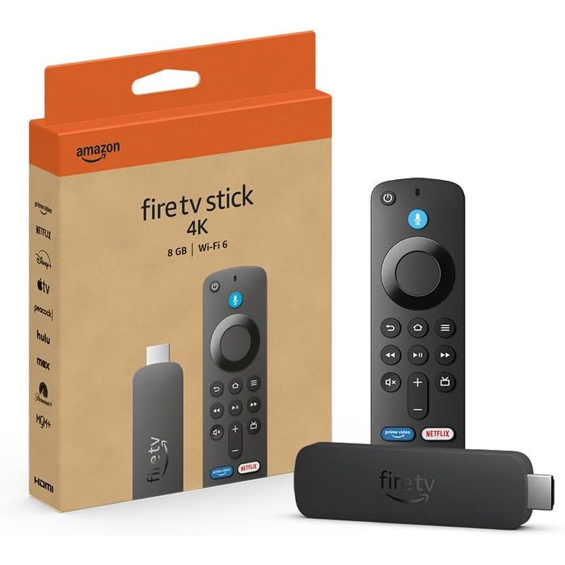AMAZON - Amazon Fire TV Stick 4K Streaming Device - 8GB (2nd Gen. 2024 Edition)