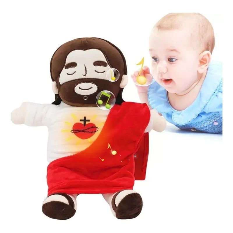 KUANGYE - Peluche Jesus Que Respira Premiun