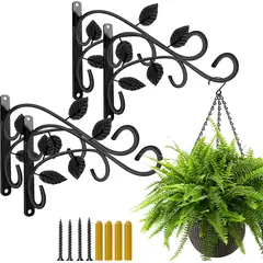 KUANGYE - 2 Ganchos De Pared Para Colgar Plantas En Macetas
