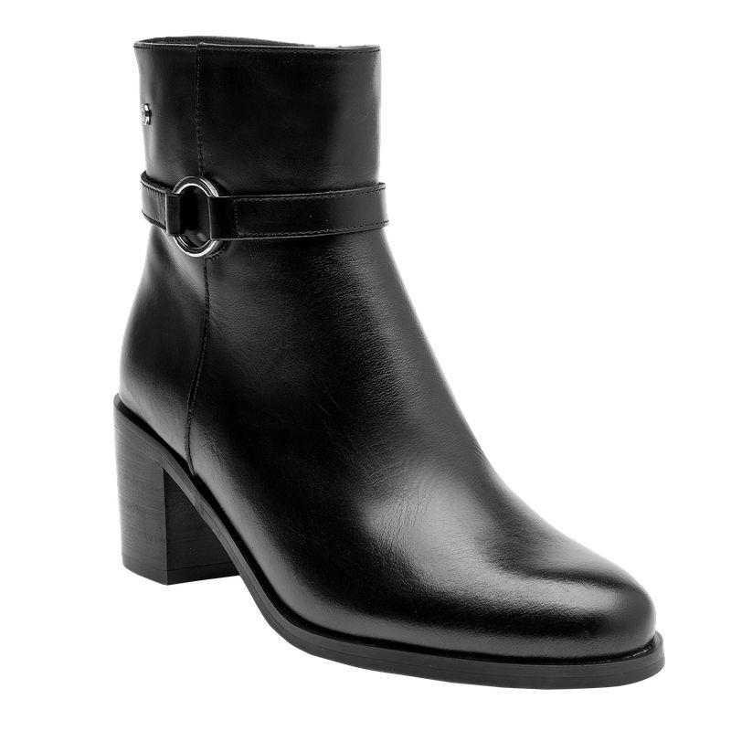 POLLINI - Botín Casual Mujer Negro Pollini