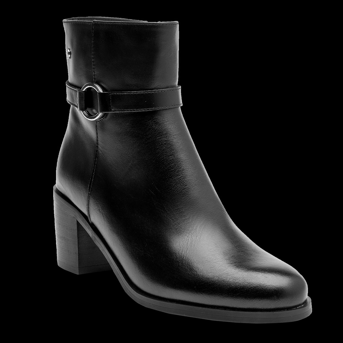 POLLINI - Botín Casual Mujer Negro Pollini