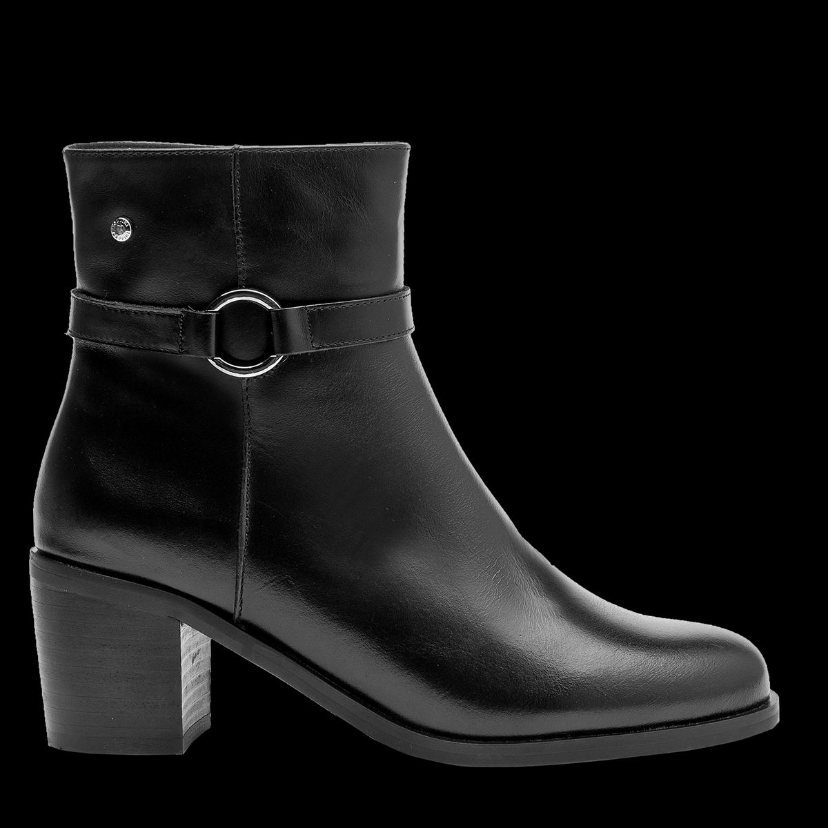 POLLINI - Botín Casual Mujer Negro Pollini