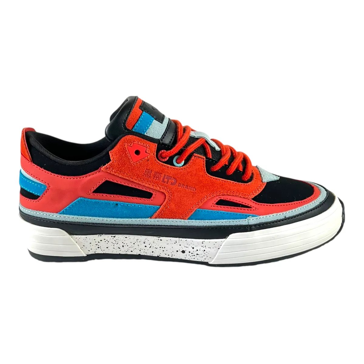 GLTD - Zapatilla Urbana GLTD Sharp Roja Cuero Premium