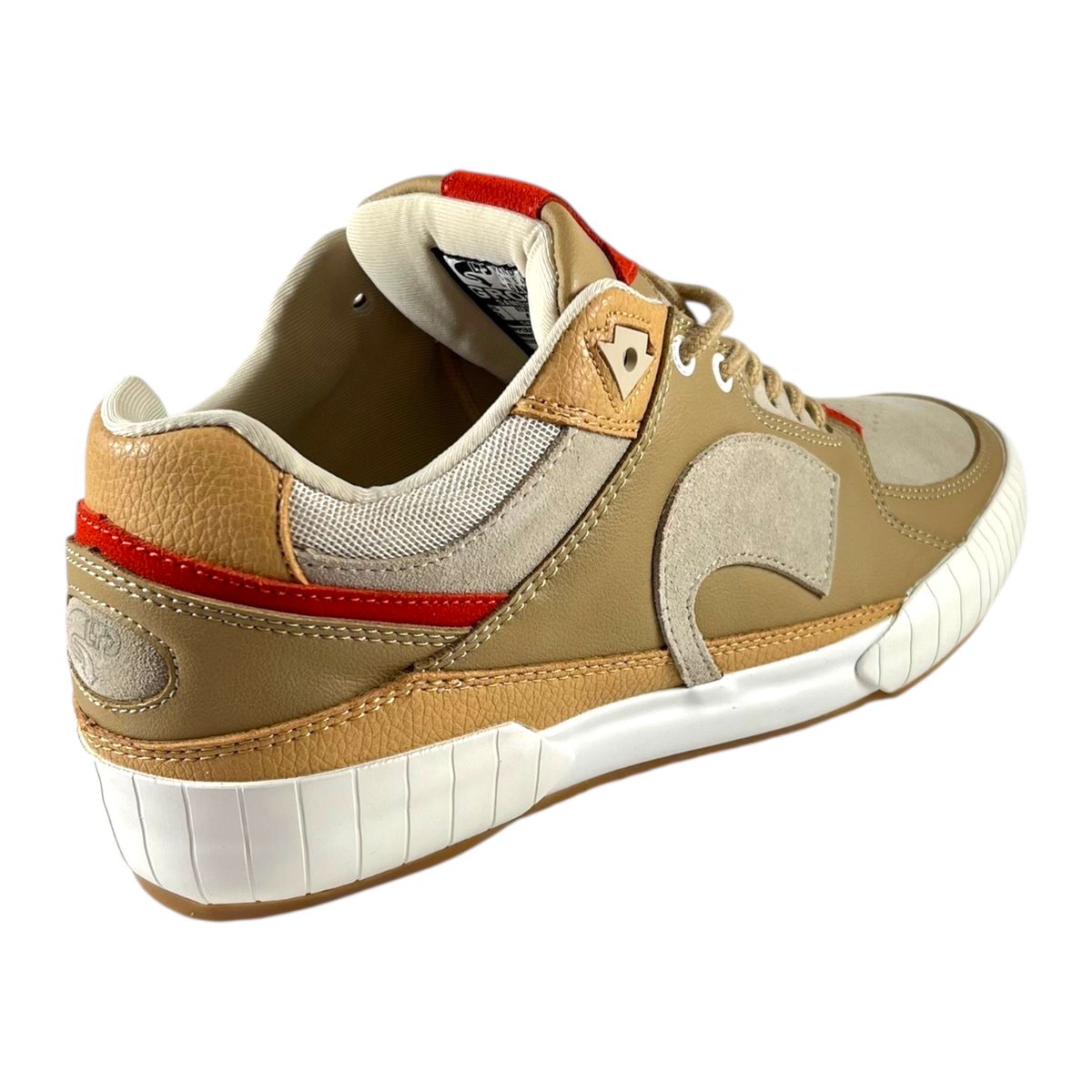 GLTD - Zapatilla GLTD Groove Beige Cuero Estilo Urbano