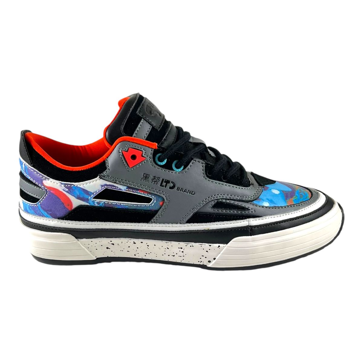 GLTD - Zapatilla Urbana GLTD Sharp Gris Cuero Premium