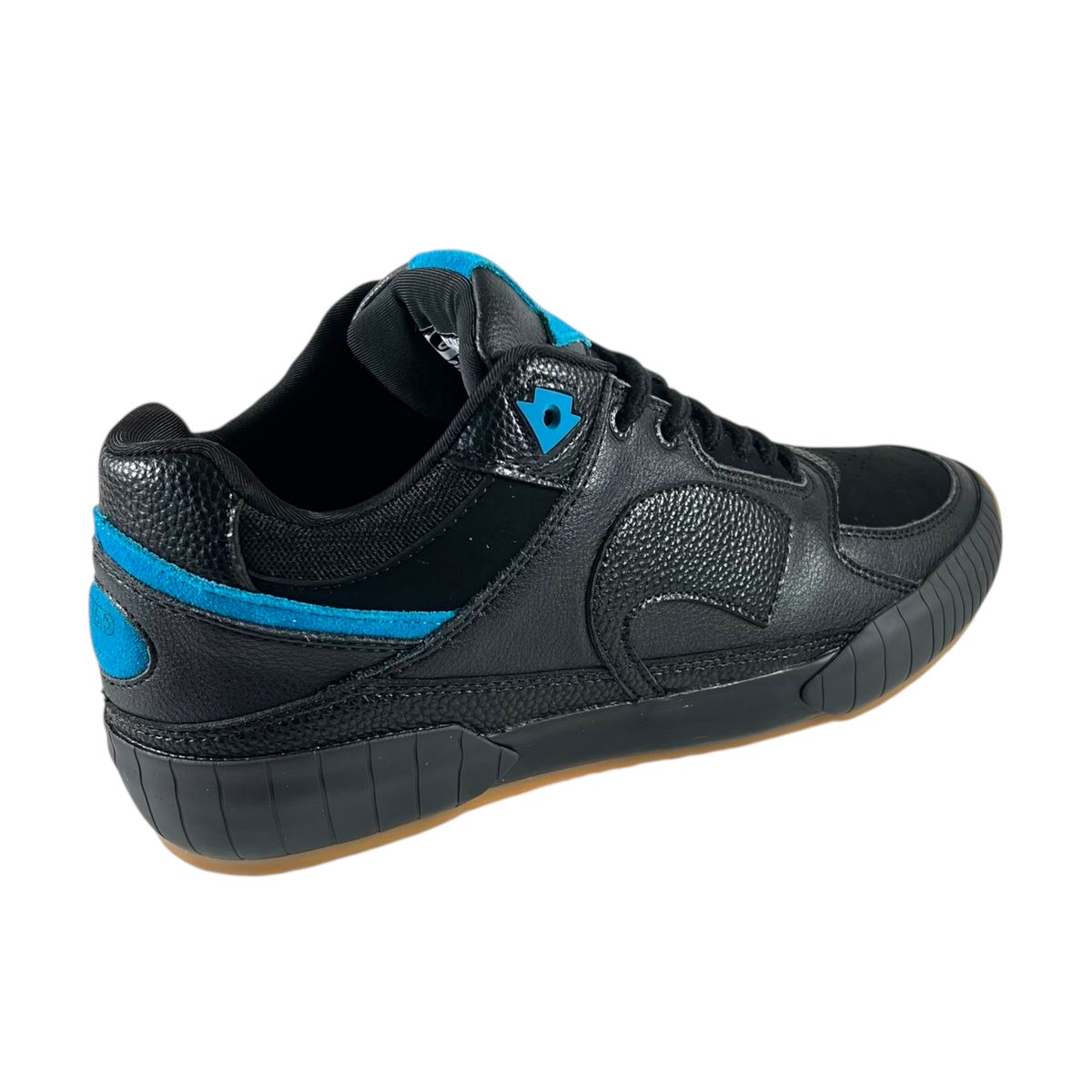 GLTD - Zapatilla GLTD Groove Negro Cuero Estilo Urbano