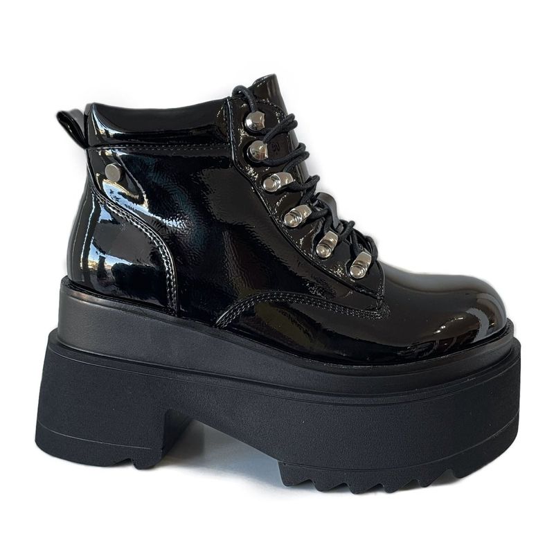 POZATINI - BOTIN CHAROL PLATAFORMA CORDONES MUJER