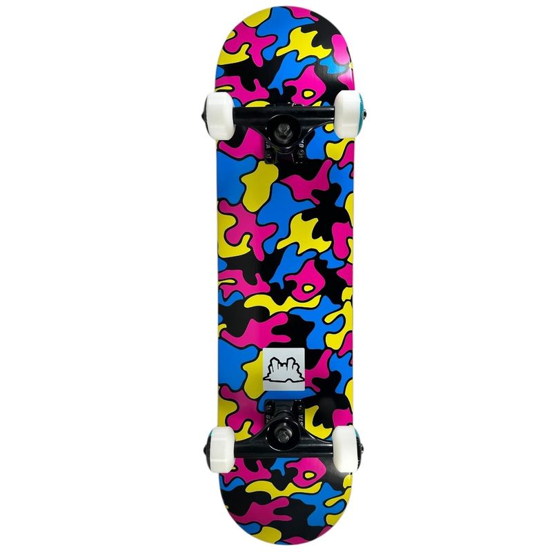 GANGSTA - Skate Patineta Gangsta Kid Puzzle 7.25 Completo Armado