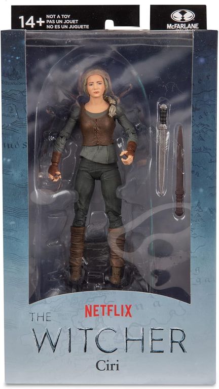 Figura Ciri - The Witcher Netflix Mcfarlane