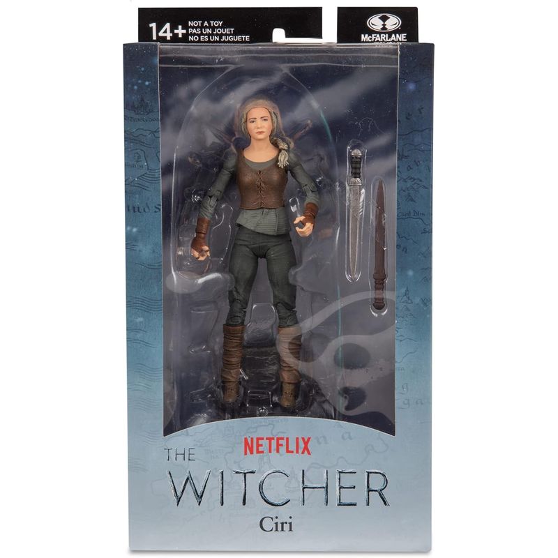 MCFARLANE TOYS - Figura Ciri - The Witcher Netflix Mcfarlane