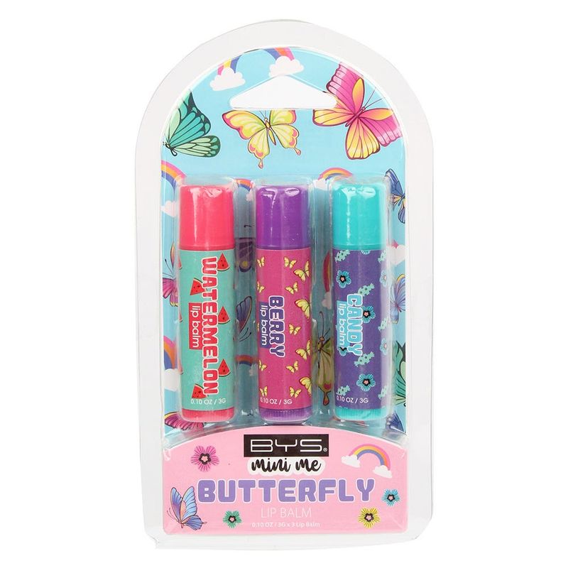BYS - Set 3 Lipbalm Butterfly
