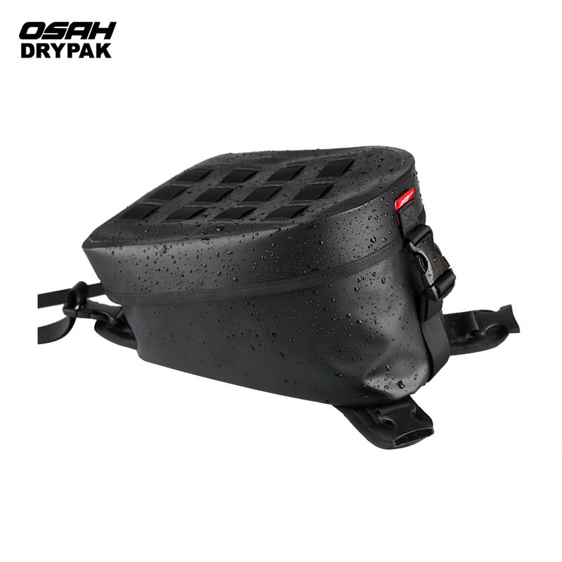 OSAH DRYPAK - Bolso de Estanque para Moto 6 Litros Impermeable Negro