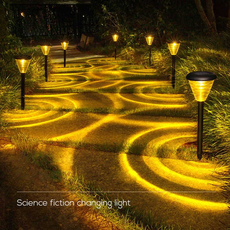 HOME NEAT - 2 Unidades Camino solar Luces LED Paisaje Multicolor+cálido
